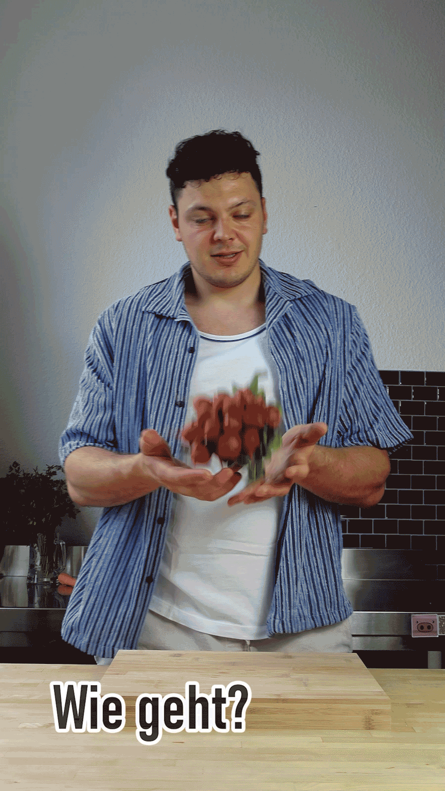 Dieser Link führt zu einem Tik-Tok, bei dem Radieschen fermentiert werden.